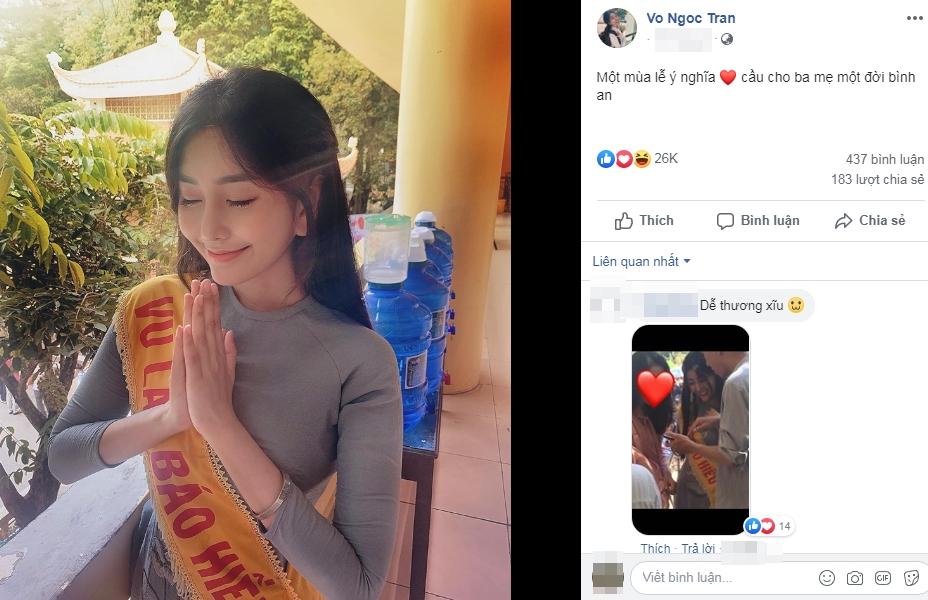 Thường ngày ăn mặc sexy, hotgirl thị phi nổi tiếng thế hệ 10X vẫn được khen đúng mực khi đi lễ chùa-1