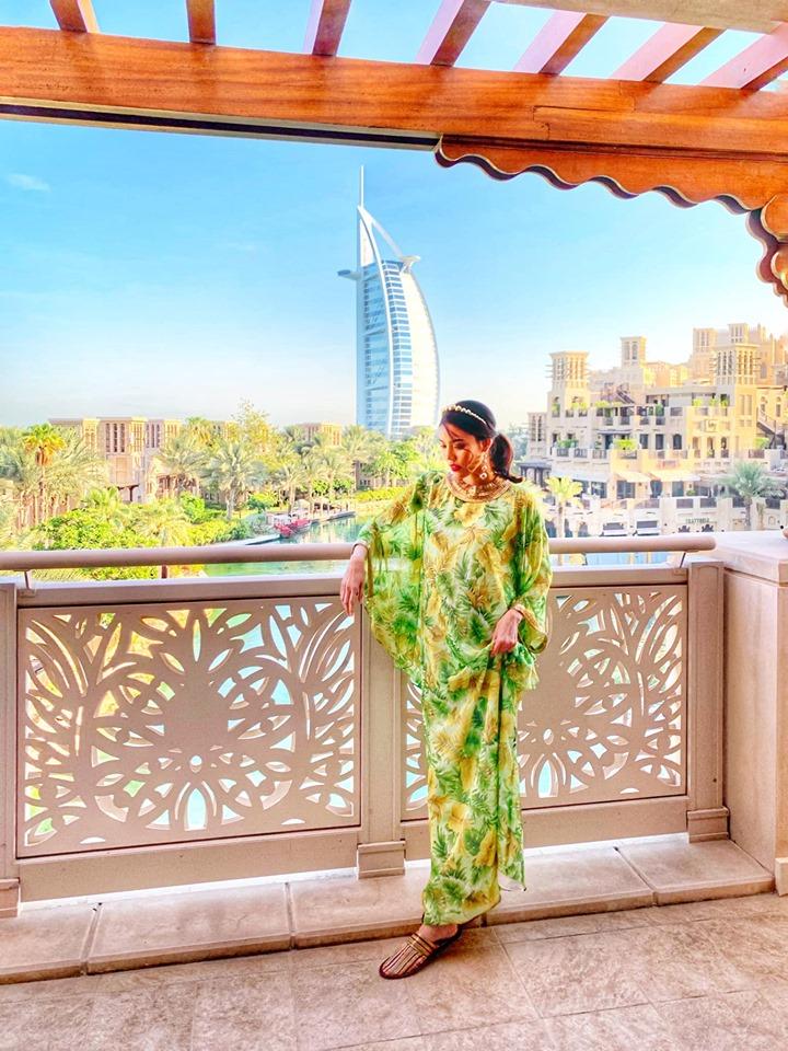 Sau thời gian bị soi bầu như không, Lan Khuê lần đầu tiên để lộ vòng 2 phình to trông thấy-2