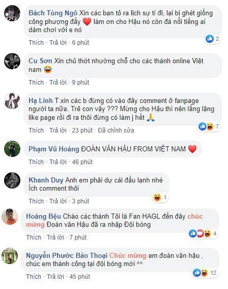 Văn Hậu chưa sang Hà Lan, dân mạng đã vào fanpage Heerenveen chúc mừng-2