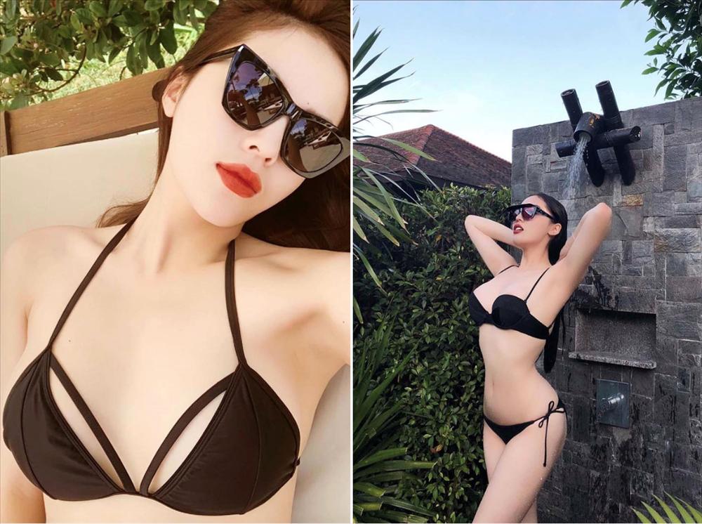 Hoa hậu Kỳ Duyên đã mặc loại bikini nào để tôn lên vòng 1 căng đầy?-9