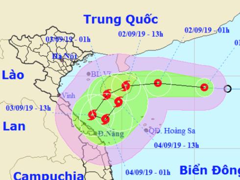 Áp thấp nhiệt đới có thể mạnh thành bão số 5, hướng đi lắt léo