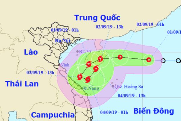 Áp thấp nhiệt đới có thể mạnh thành bão số 5, hướng đi lắt léo-1