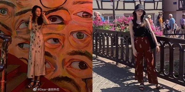 Mỹ nhân Địch Lệ Nhiệt Ba khoe đường cong trong loạt ảnh đời thường-2