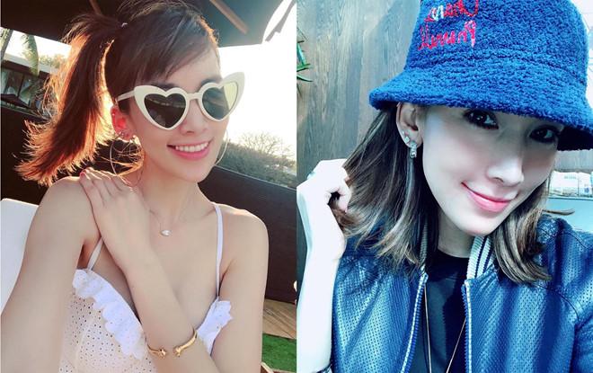 Vóc dáng chuẩn người mẫu ở tuổi 35 của vợ Lâm Chí Dĩnh-8