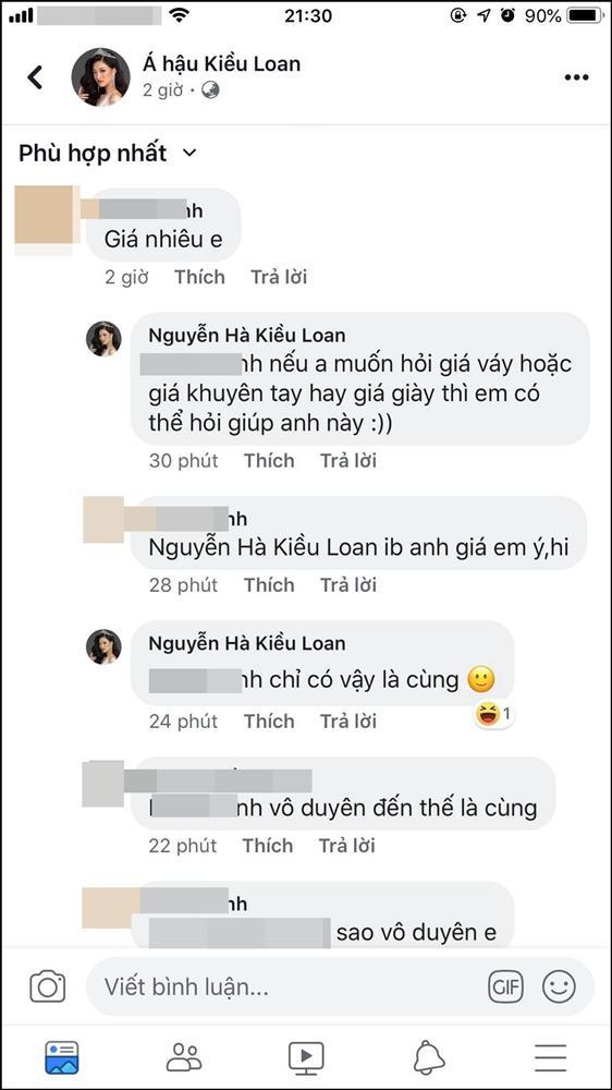 Người đàn ông gây sốc khi hỏi thẳng Á hậu Nguyễn Hà Kiều Loan: Giá bao nhiêu?-1