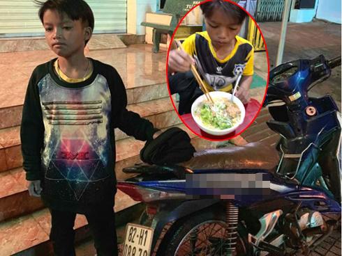 Xôn xao bé trai 13 tuổi tự lái xe máy chạy gần 300km từ Kon Tum đến Đắk Lắk