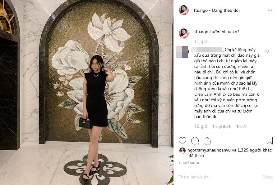 Á hậu Thanh Tú sau sinh liên tiếp bị chê: Phá dáng và xuống sắc-5