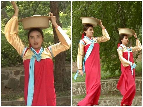 Hoa hậu Kỳ Duyên liên tục bị bung dải áo hanbok chỉ vì vòng 1 'siêu to khổng lồ'