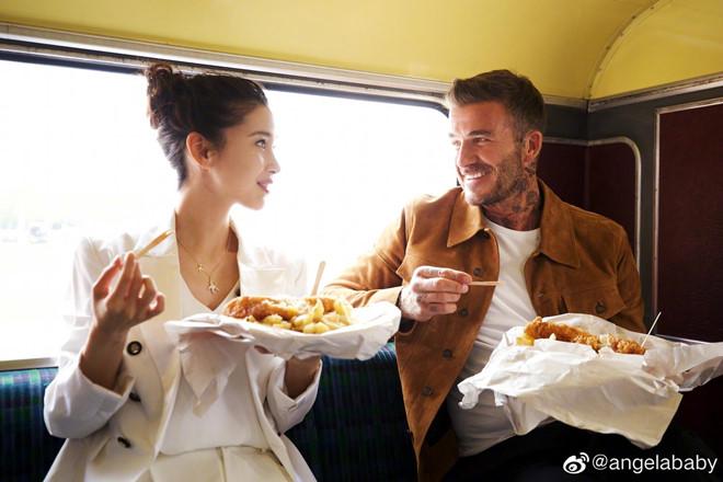 Angelababy sánh đôi bên David Beckham-1