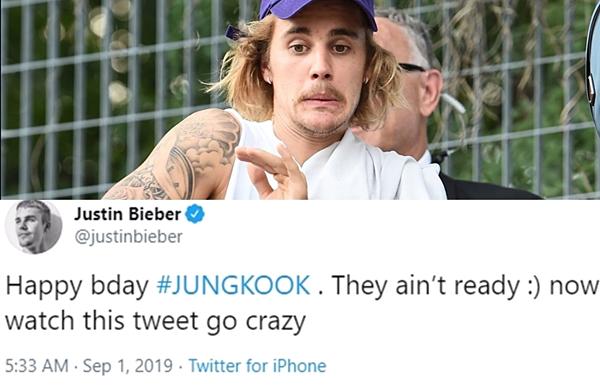 Cộng đồng ARMY chia phe bên trọng - bên khinh khi Justin Bieber chúc mừng sinh nhật Jungkook (BTS)-2