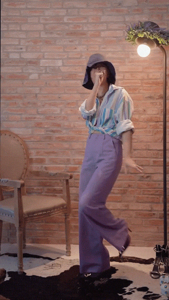 Muốn trở thành fashionista nhanh như chớp thì học Châu Bùi cách mix đồ với áo của bố-3