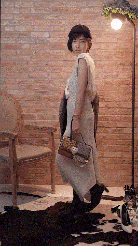 Muốn trở thành fashionista nhanh như chớp thì học Châu Bùi cách mix đồ với áo của bố-2