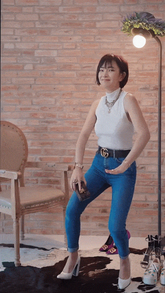 Muốn trở thành fashionista nhanh như chớp thì học Châu Bùi cách mix đồ với áo của bố-4