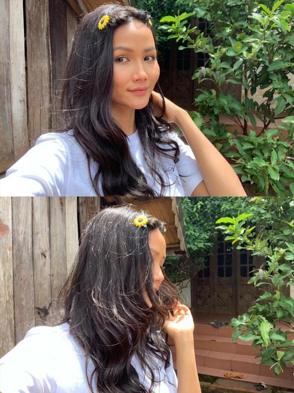 Bản tin Hoa hậu Hoàn vũ 4/9: Chẳng trang điểm đậm HHen Niê vẫn nổi bật nhờ hoa cài mái tóc-1