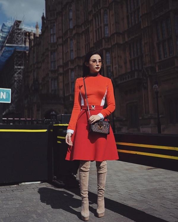 Thả dáng đẹp như nữ thần ở trời Tây, Huyền Baby được Phạm Hương khen ngợi-4