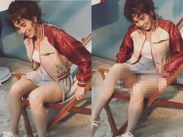 Đâu chỉ riêng Á hậu Huyền My, dàn mỹ nhân Việt này từng có dáng ngồi gây nhức nhối người nhìn-4