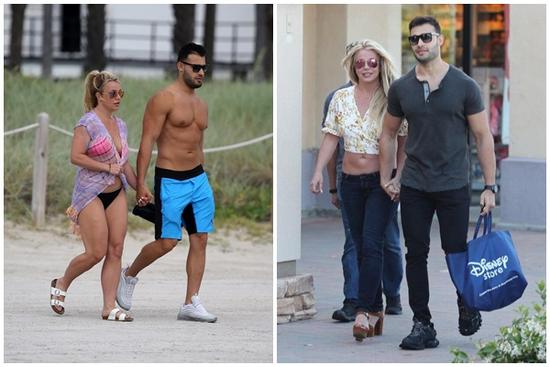 Britney Spears bị chê ăn mặc thảm hoạ khi ở bên tình trẻ kém 13 tuổi