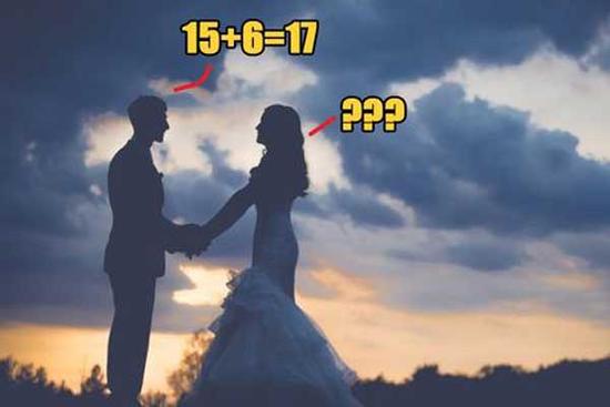 Chú rể trả lời '15+6=17', cô dâu hủy hôn ngay phút chót