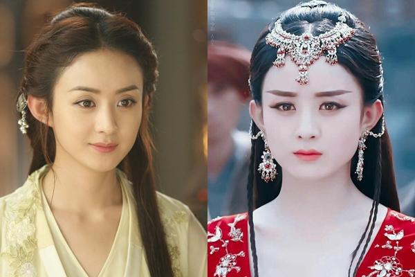 Tạo hình cổ trang xấu thê thảm của Triệu Lệ Dĩnh ai nhìn cũng phải khóc thét-1