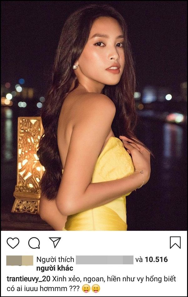 Bất ngờ trước khả năng thả thính cực đỉnh của hoa hậu 10X Trần Tiểu Vy-10