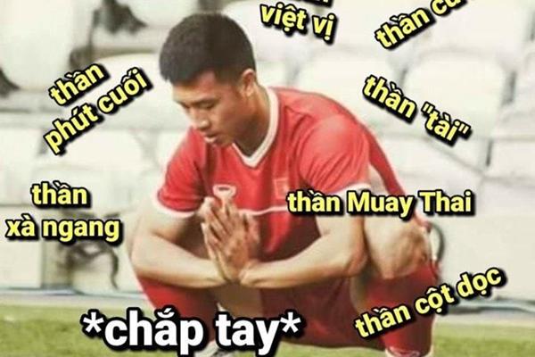 Ảnh chế Tiến Linh đúng con bố Park sau trận gặp U22 Trung Quốc-9