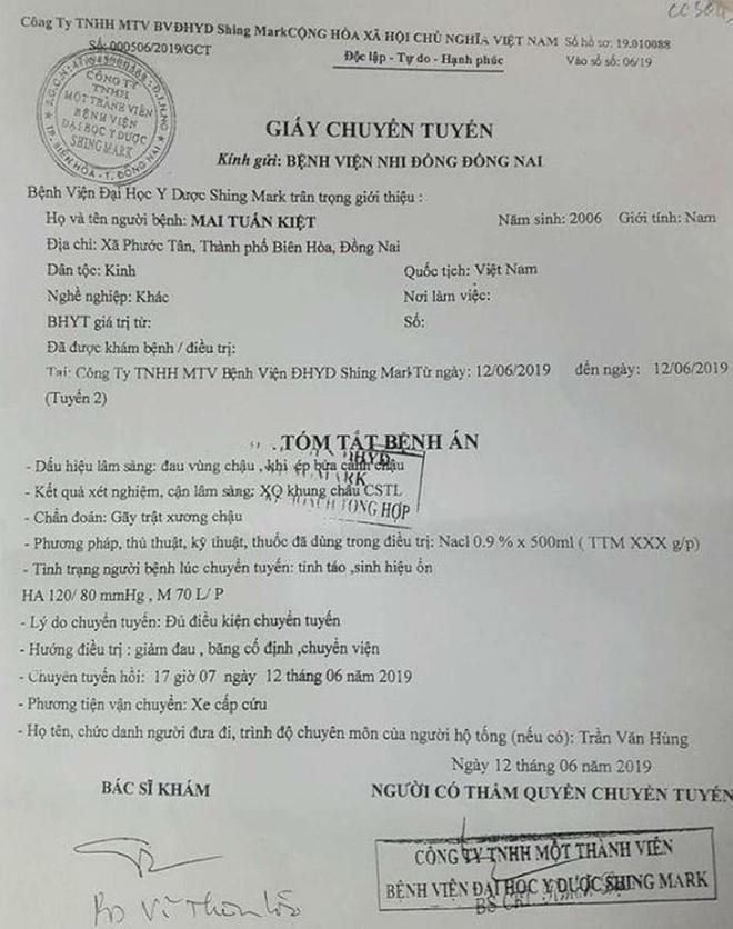 Vụ bé trai gãy xương bị mổ ruột thừa: Bệnh viện thừa nhận thiếu sót-2