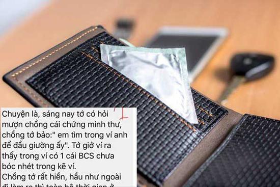 Vô tình mở ví chồng, thứ được nhét gọn trong kẽ khiến vợ giật mình thảng thốt