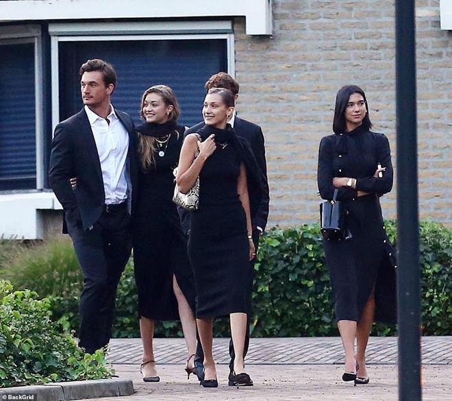 Chị em Gigi Hadid bị chỉ trích vì tươi cười trong đám tang bà ngoại-1