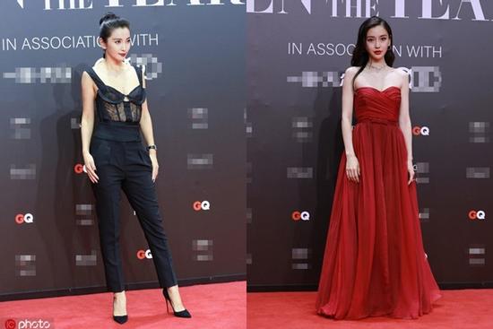 Lý Băng Băng diện trang phục như nội y, Angelababy khoe khéo vòng một gợi cảm trên thảm đỏ