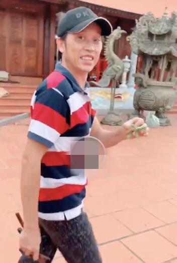 Hoài Linh làm vườn để chuẩn bị lễ giỗ Tổ nghề-1