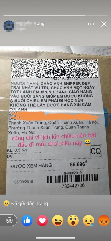 Khách hàng có tâm nhất hệ mặt trời nhắn tin cho anh shipper tình cảm hơn cả nhắn cho người yêu-1
