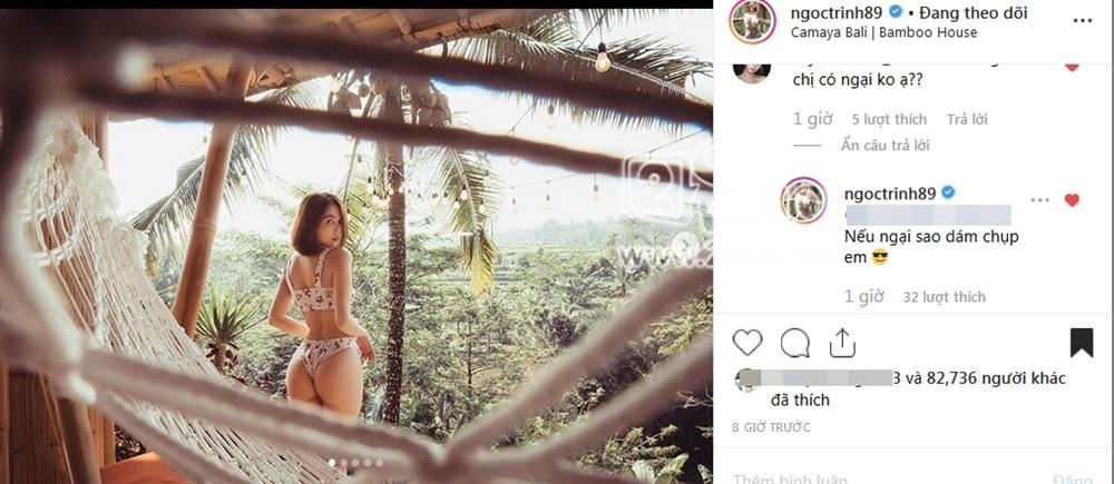 Bị hỏi khó chuyện khoe thân mát mẻ, Ngọc Trinh vặn ngược dân mạng với sự tự tin không ngờ-6