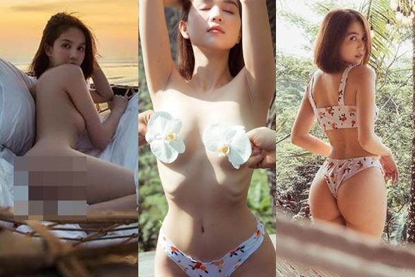 Ảnh khỏa thân 100% vừa hạ nhiệt, Ngọc Trinh tiếp tục chiêu đãi khoảnh khắc phô ngực căng đầy-8