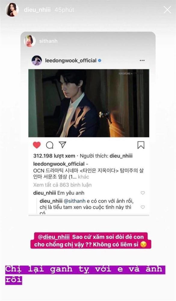 Cật lực giành trai đẹp, Diệu Nhi tự nhận có con - chỉ thẳng mặt Sĩ Thanh là… tiểu tam-4