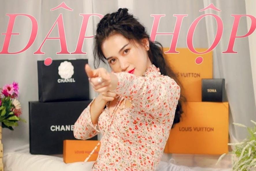 Đua đòi Ngọc Trinh đập hộp hàng hiệu, Sĩ Thanh bị bóc phốt celeb quê khoe toàn hàng fake-8