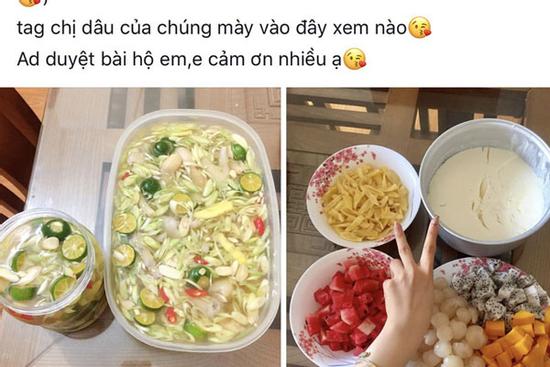 Em chồng khoe chị dâu làm chân gà mang lên tận công ty cho ăn, nhìn mâm cơm hàng ngày chị làm dân mạng càng ngưỡng mộ hơn