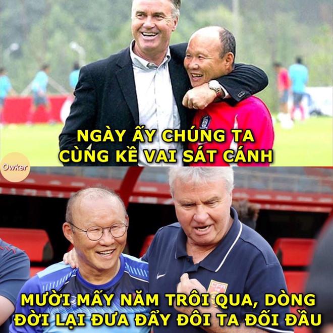 Ảnh chế Tiến Linh đúng con bố Park sau trận gặp U22 Trung Quốc-6