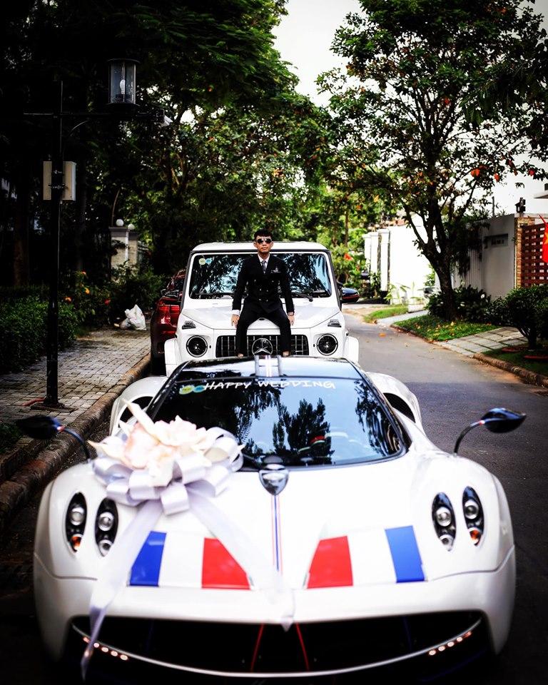 Choáng váng hình ảnh Minh Nhựa trực tiếp đưa con gái vào lễ đường bằng siêu xe 80 tỷ-3