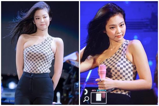 Jennie tăng cân, lộ vùng nách ngấn mỡ