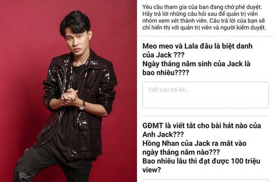 Loạt câu hỏi khán giả cần trả lời để gia nhập group 'fan ruột' của Jack: độ hóc búa còn khó hơn kì thi THPT