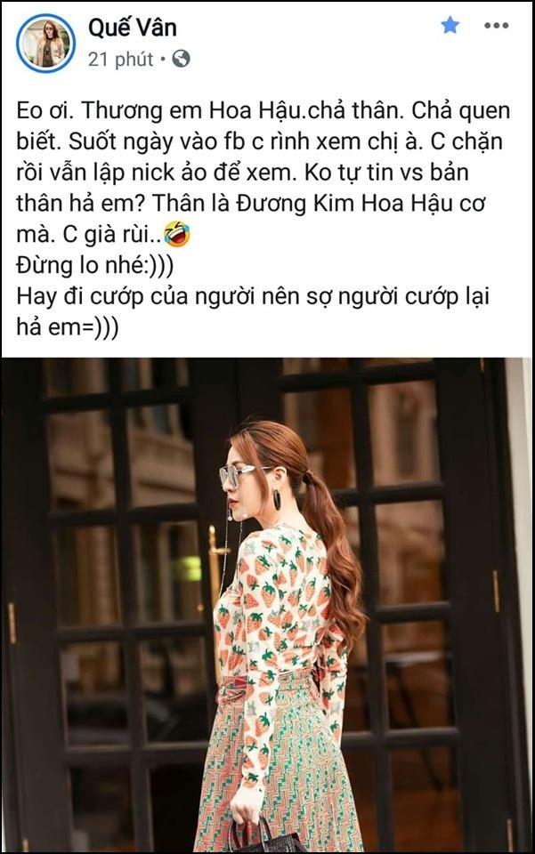 Vừa dằn mặt một đương kim hoa hậu, Quế Vân lại gay gắt nói về tình tay ba-1