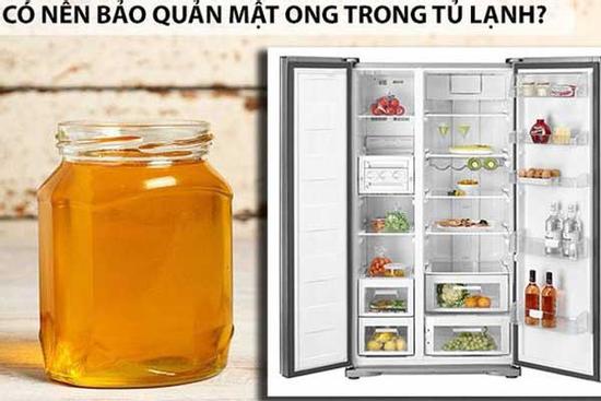 Vì sao tuyệt đối không nên bảo quản mật ong trong tủ lạnh?