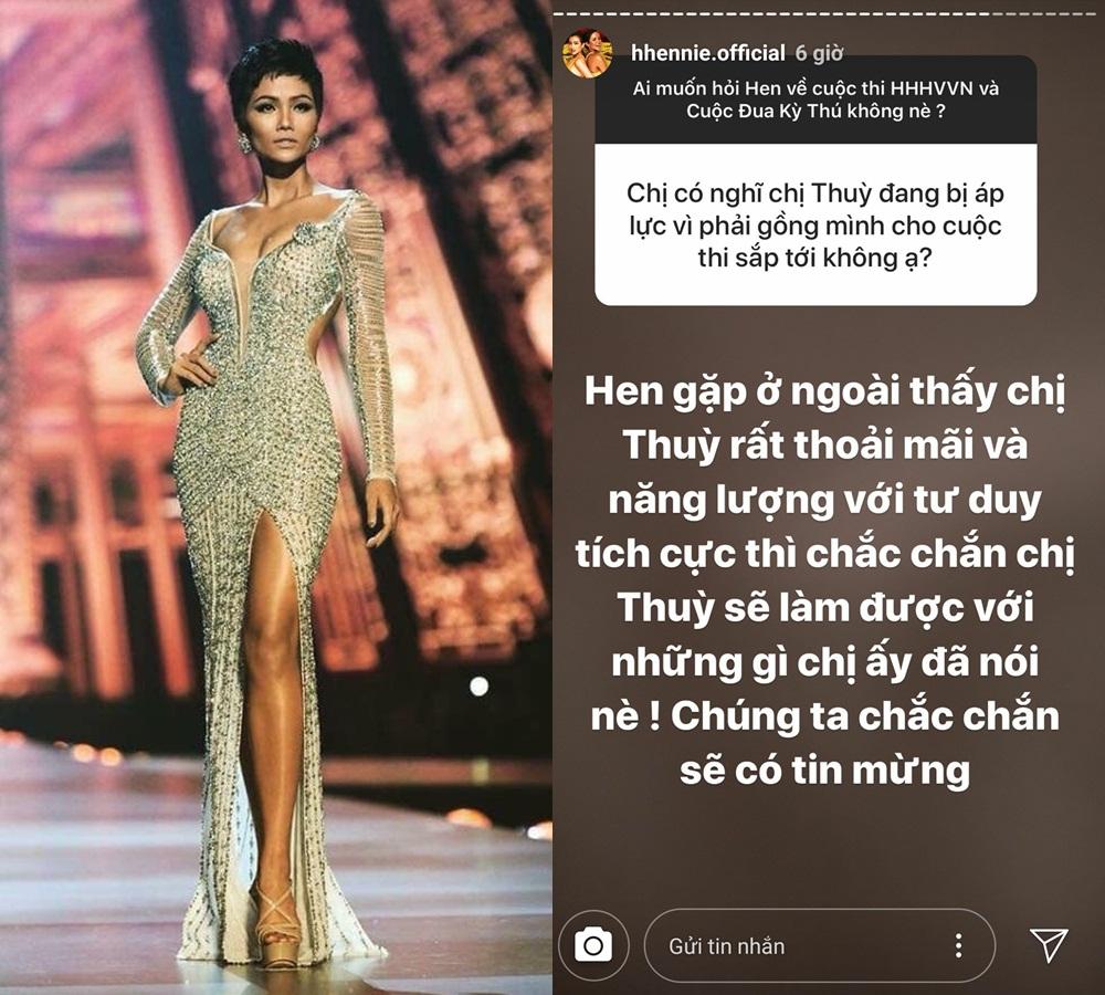 Hoàng Thùy thi Miss Universe 2019, HHen Niê khẳng định: Chắc chắn có tin mừng-1