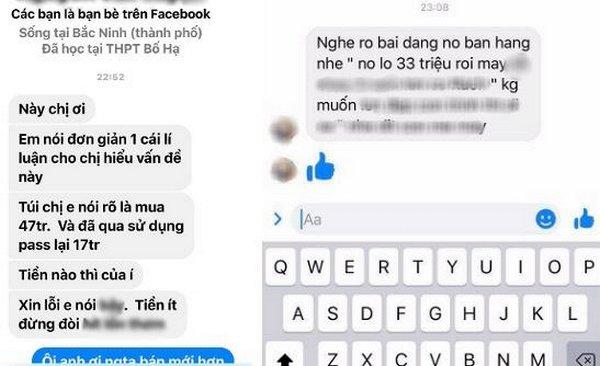 Tình cũ Lê Hiếu bị tố bán túi hiệu sờn cũ giá cao, gọi cả người thân dằn mặt khách-7