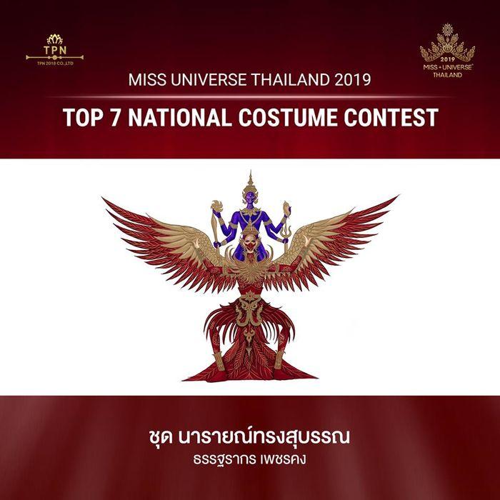 Lộ diện trang phục dân tộc của hoa hậu Thái Lan ở Miss Universe 2019, tên gọi có 1-0-2-6