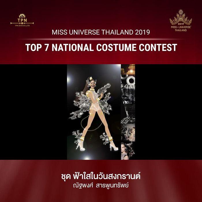 Lộ diện trang phục dân tộc của hoa hậu Thái Lan ở Miss Universe 2019, tên gọi có 1-0-2-8