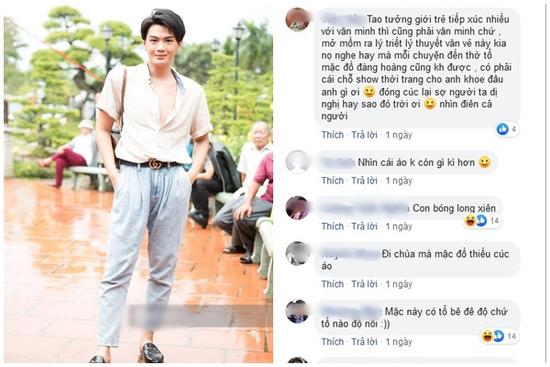 Đào Bá Lộc bị chỉ trích gắt gao vì phanh cúc áo, khoe ngực khi đi cúng Tổ nghề