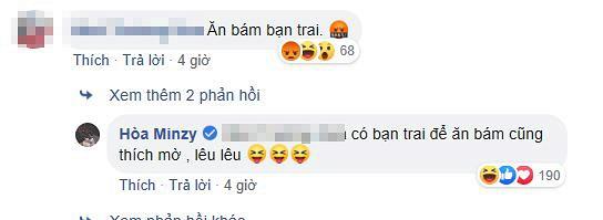 Phản ứng mềm như bún lạ lùng của Hòa Minzy khi bị anti-fan chỉ trích ăn bám người tình thiếu gia-2