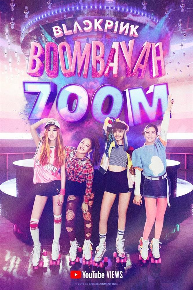 MV Boombayah chính thức cán mốc 700 triệu lượt xem giúp BlackPink trở thành nhóm nhạc KPop đầu tiên làm nên thành tích mới-2