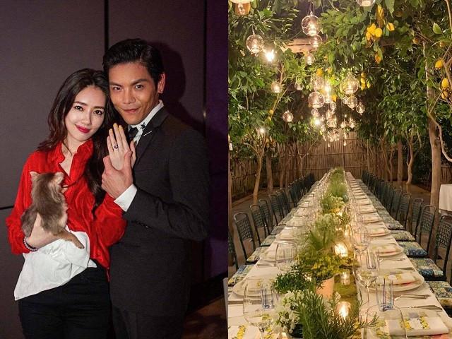 Con trai ông trùm Hướng Hoa Cường cưới mỹ nhân Đài Loan ở Italy-1